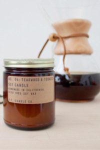 12 bougies luxueuses : P.F. candles Co