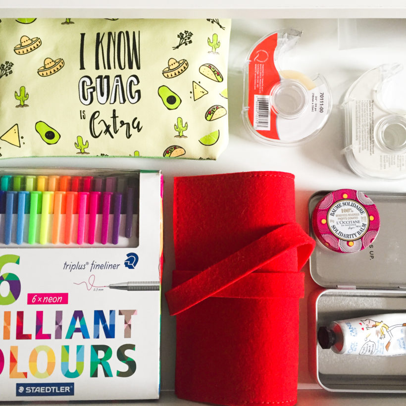 Comment organiser un tiroir - Défi organise ta vie