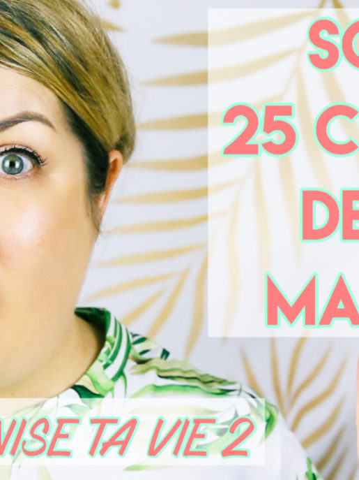 Sors 25 choses de ta maison - Défi organise ta vie