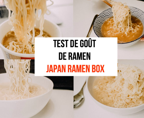 Japan Ramen Box - test de goût
