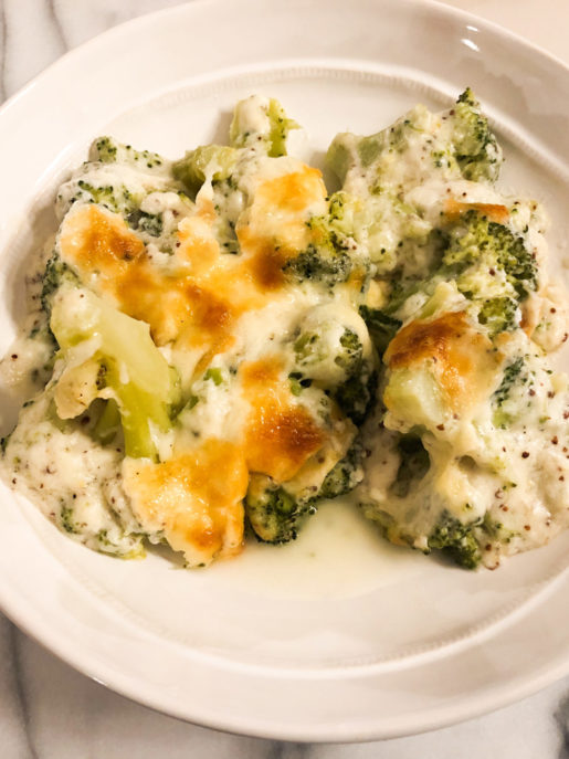 Gratin de brocoli pour lundi sans viande