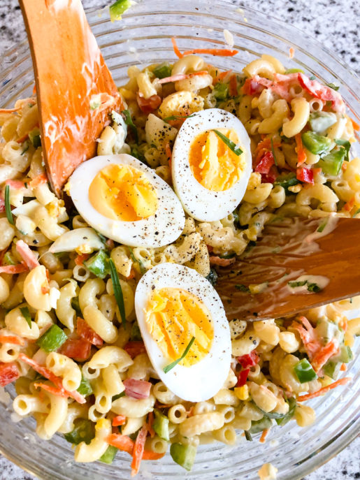 Recette de salade de pâtes