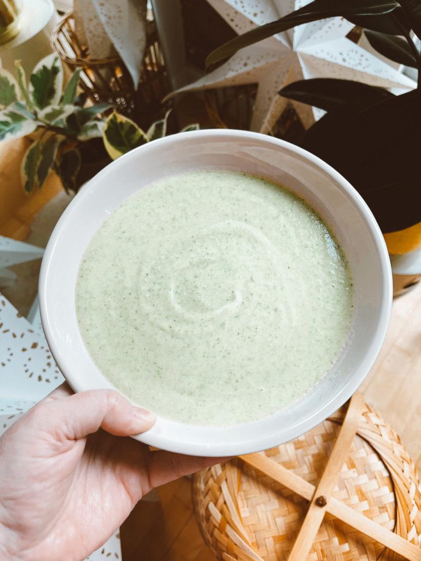 comment préparer une crème de zucchini