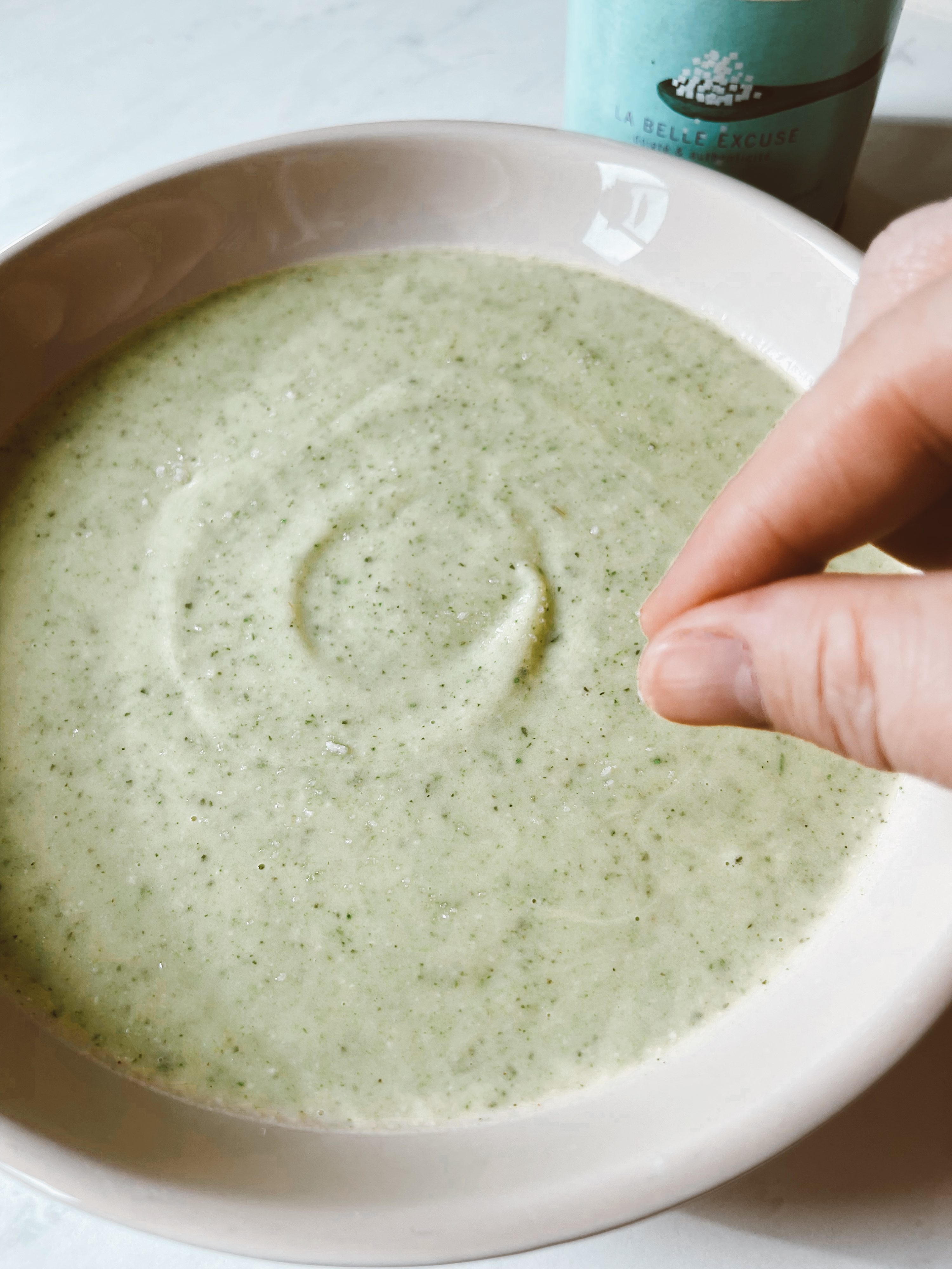 recette de crème de zucchini