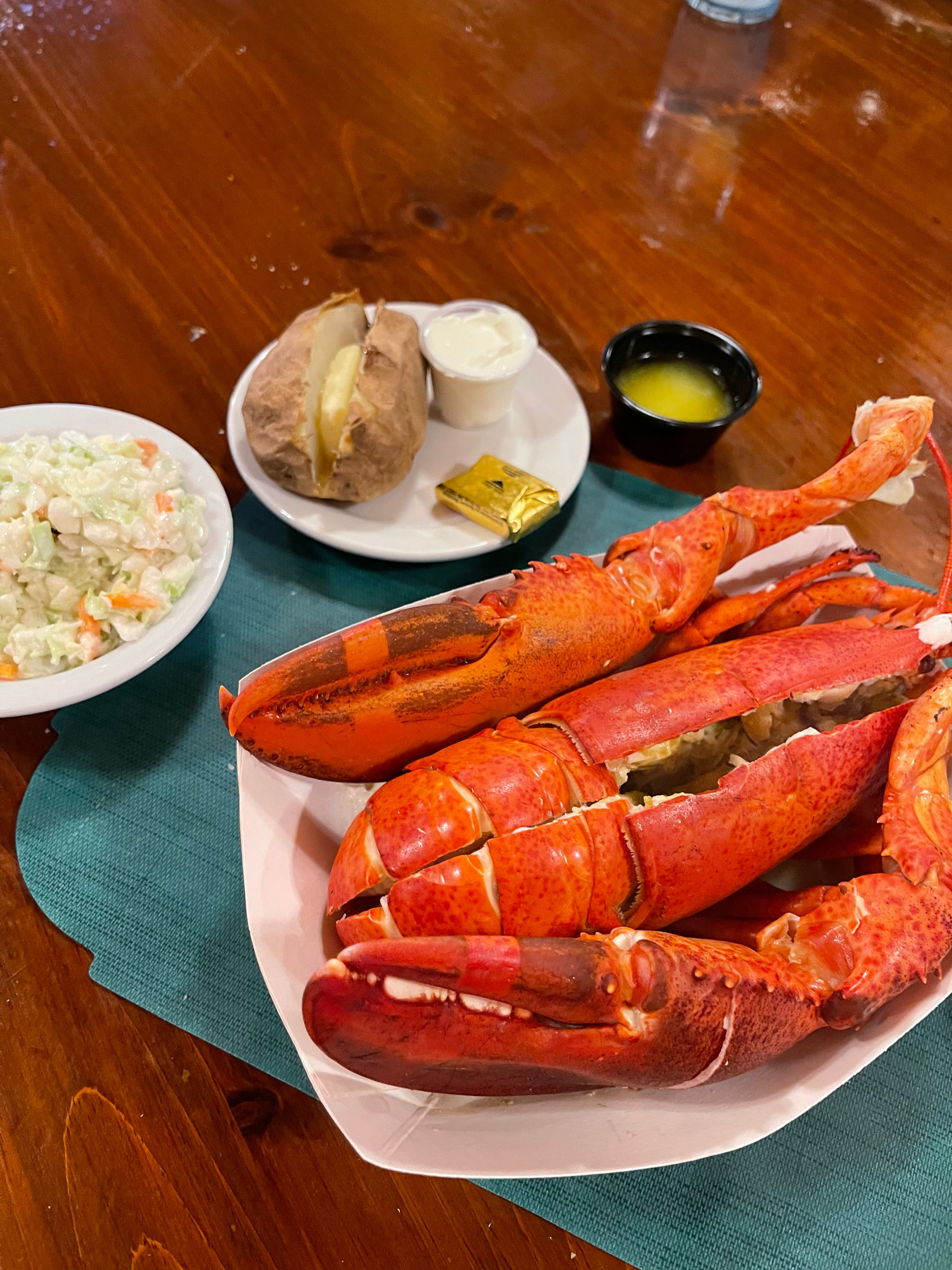 repas de homard - Lobster Pound Ogunquit