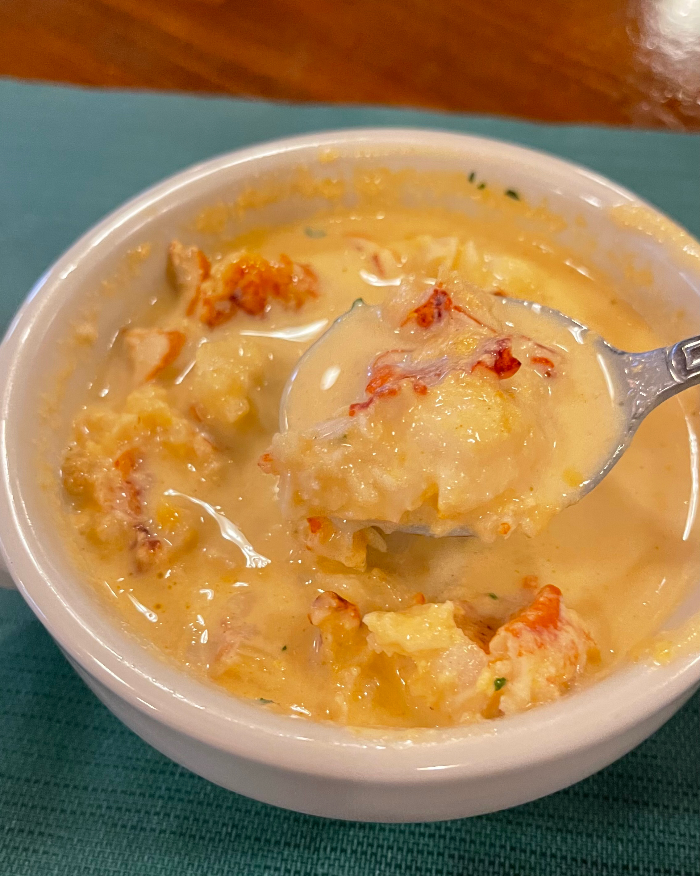 lobster stew - Lobster Pound Ogunquit
