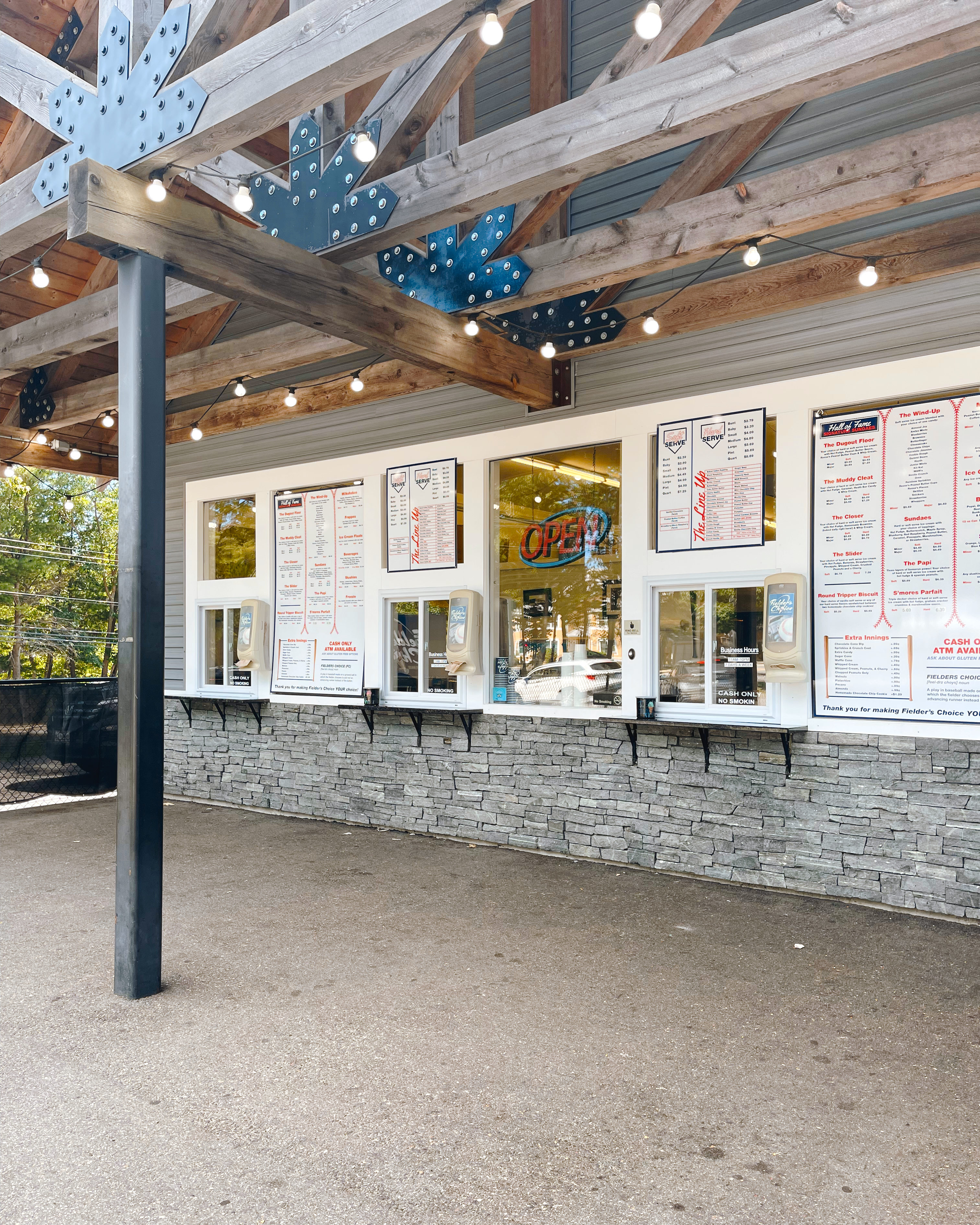 comptoir crème glacée Old Orchard beach