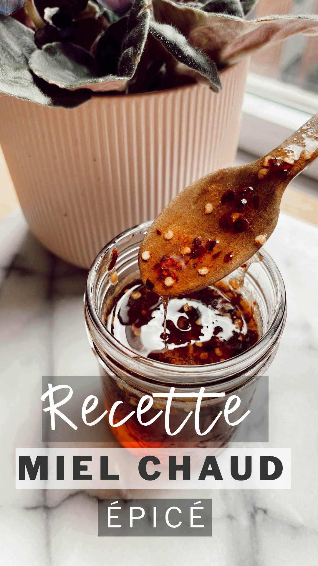 Pinterest - miel chaud épicé