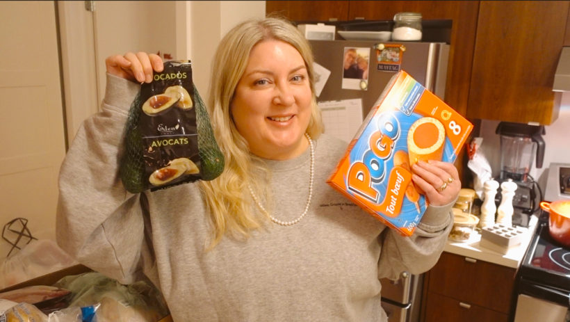 retour de courses à l'épicerie - Eve Martel