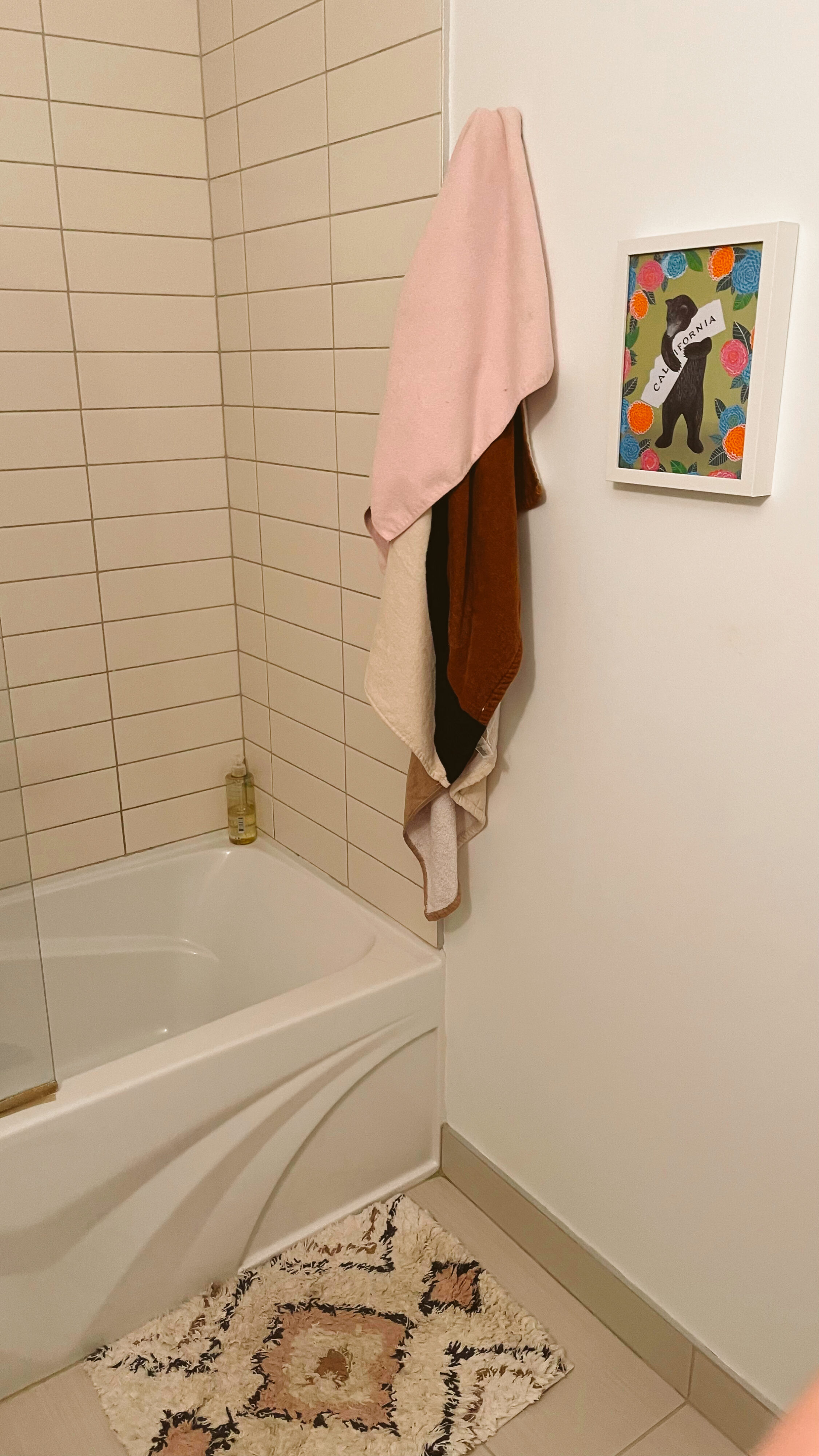 Ménage du printemps de la salle de bain
