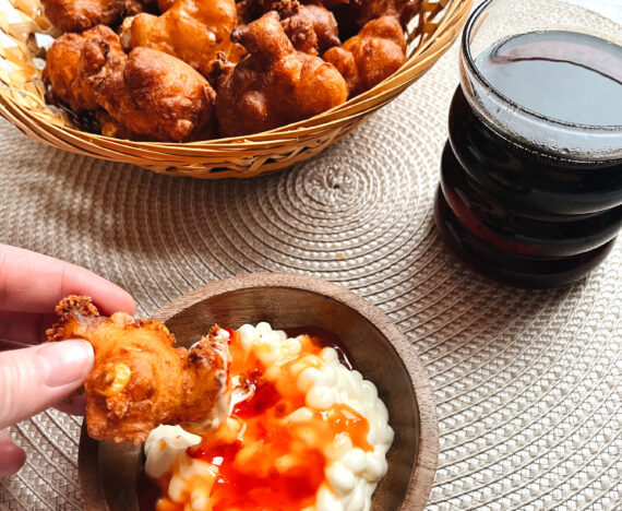 Livre de recettes pas chères - beignets de maïs