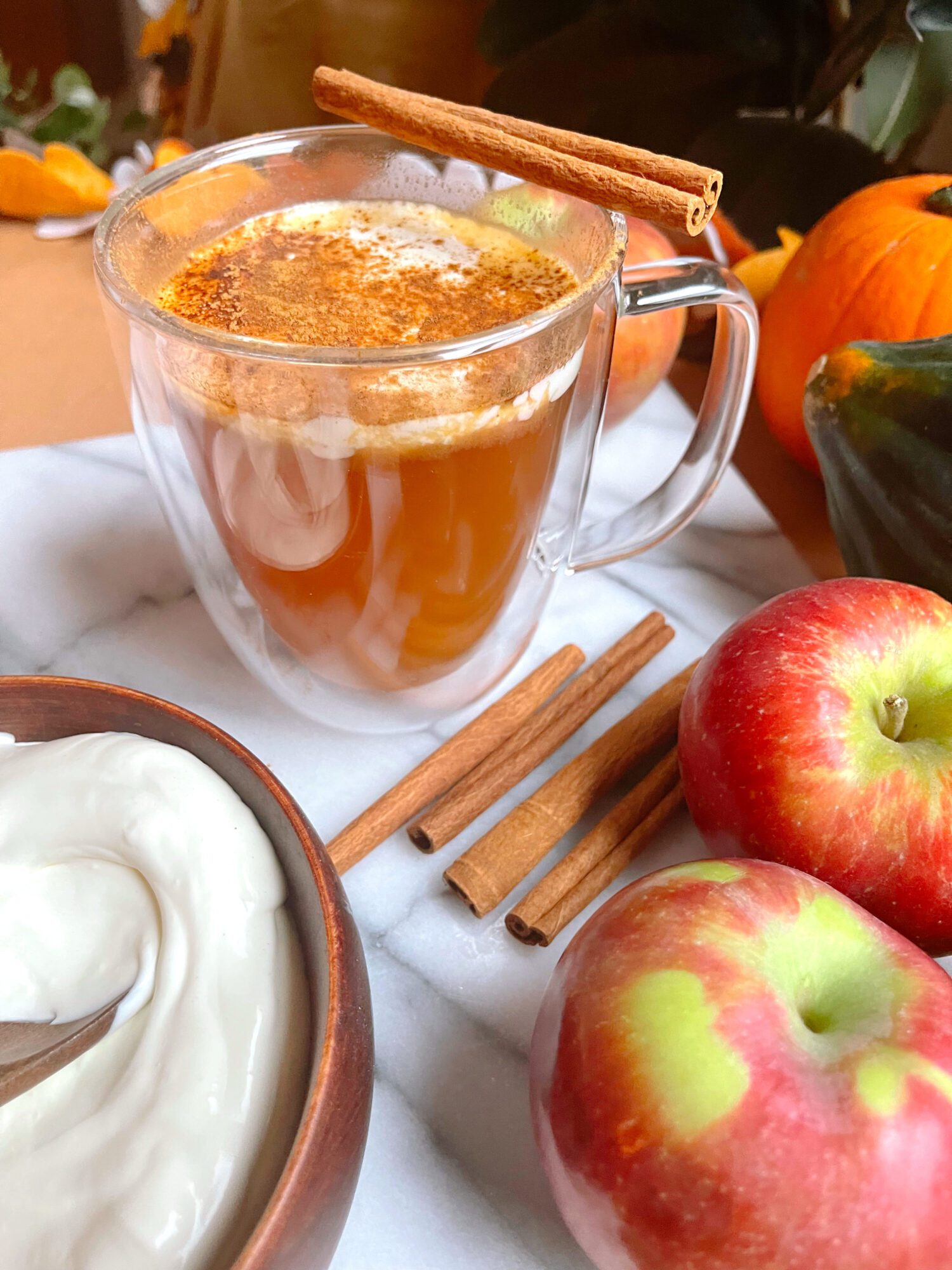 Recette Jus de pomme chaud aux épices