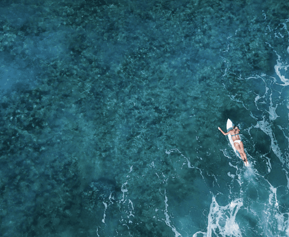 magnifique zone de surf à Puerto Rico