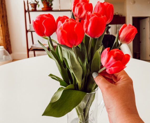 Quoi faire à la St-Valentin - s'offrir des fleurs