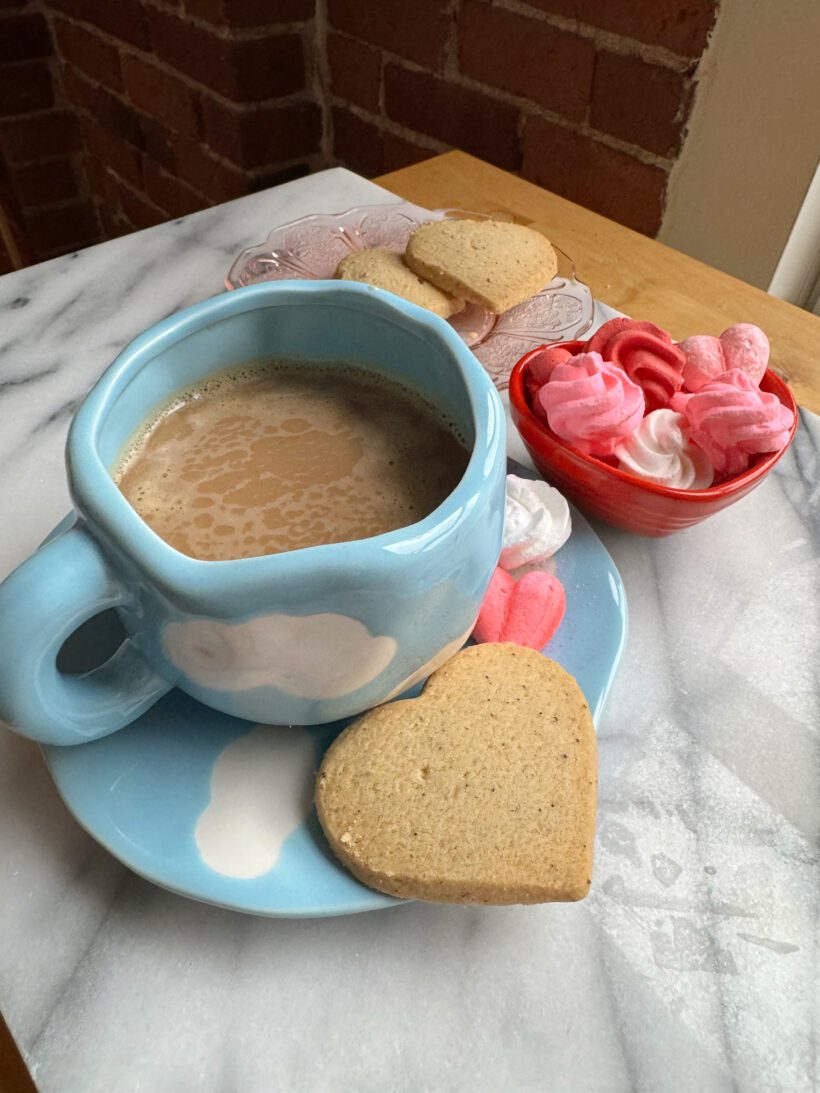Quoi faire à la St-Valentin - tasse nuage